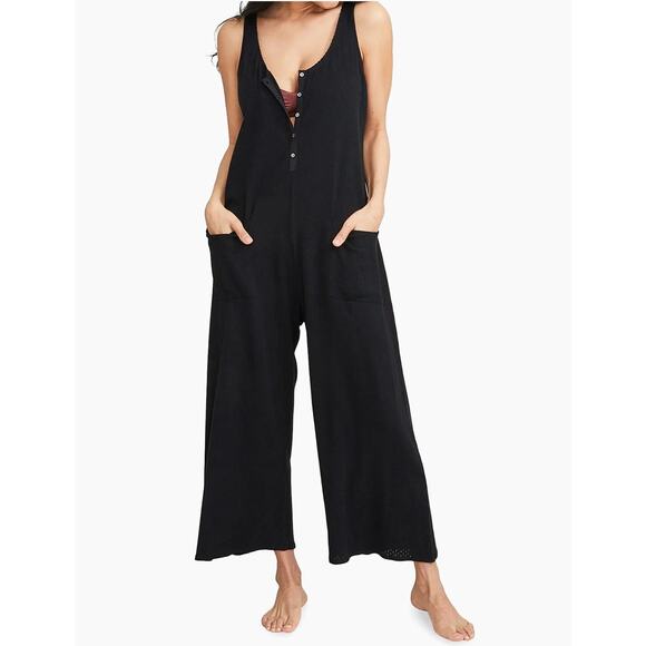 HATCH The 24/7 Feeding Jumpsuit Black Size 2 (M) NWT Nursing Post Partum - Picture 1 of 11